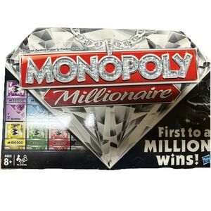 2012 Monopoly Millionaire First to a Million Wins! Hasbro Board Game Complete